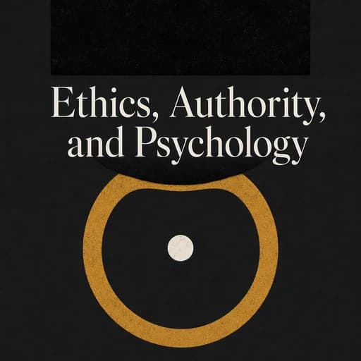 The Dark Side of Psychology: Ethics, Authority, and Milgram's Study