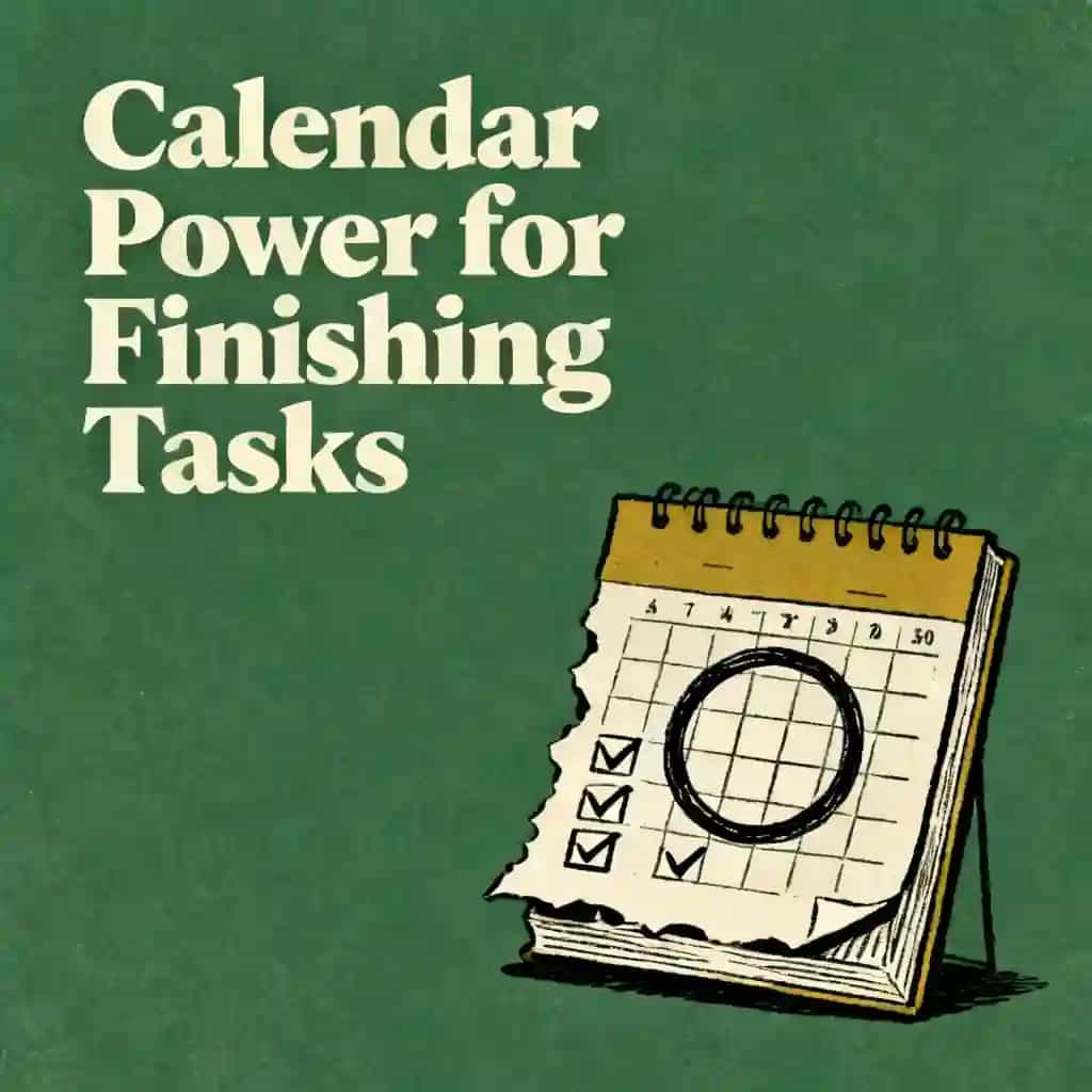 Обложка книги Using a Calendar to Get Your To-Do List Done