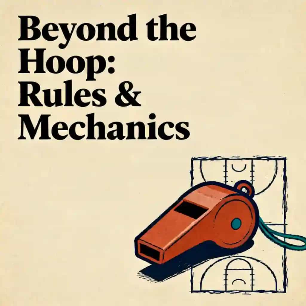 Beyond the Hoop: Mastering Basketball Rules and Mechanics book cover