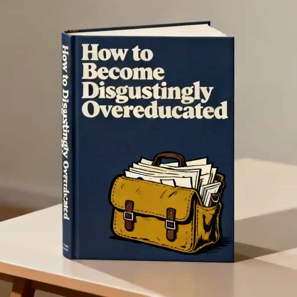 Become Disgustingly Overeducated 책 표지