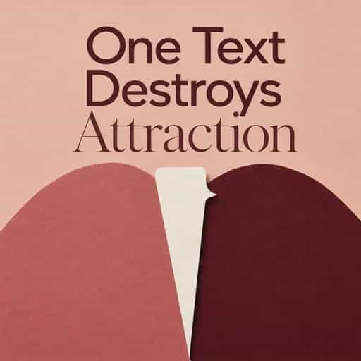 Copertina del libro How a Single Text Kills Attraction