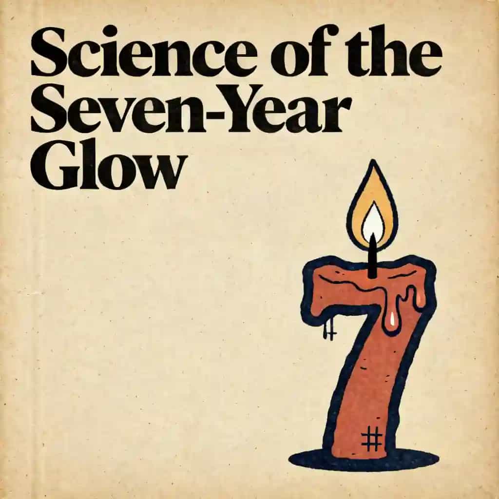 Buchcover von The Science of a Seven-Year-Old Glow