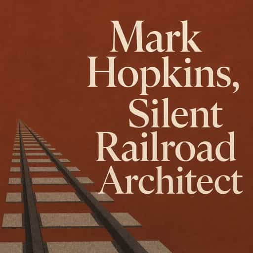 Copertina del libro Mark Hopkins: The Railroad’s Silent Architect