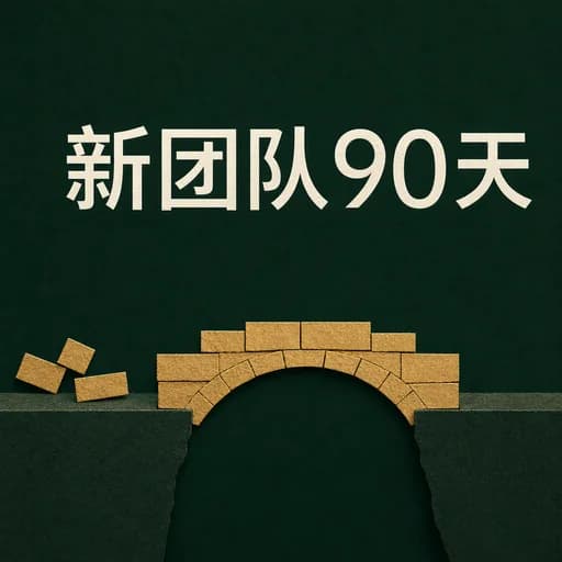 从零组建管理新团队:如何平稳度过新领导者的生死90天