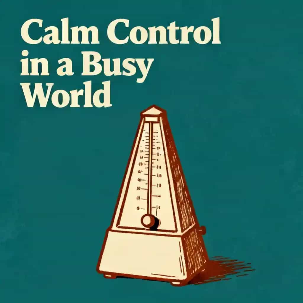 Couverture du livre Calm Control: Staying Present When Life Gets Busy
