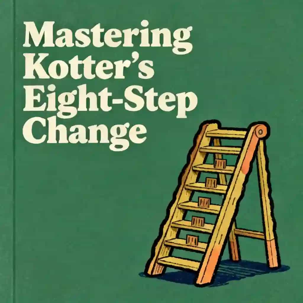 Mastering Kotter's 8-Step Change Model book cover