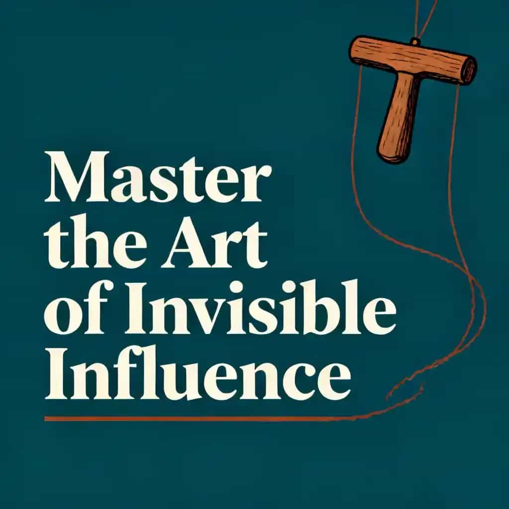 Buchcover von Master the Art of Invisible Influence