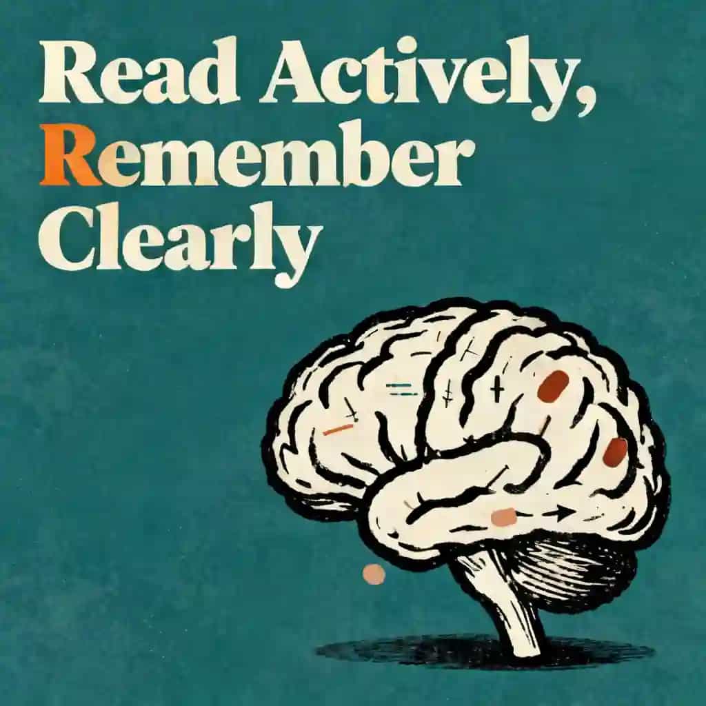 Couverture du livre Mastering Active Reading: How to Read and Remember