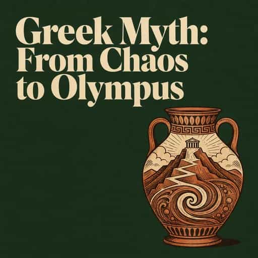 Greek Mythology: From Chaos to Olympus 书籍封面