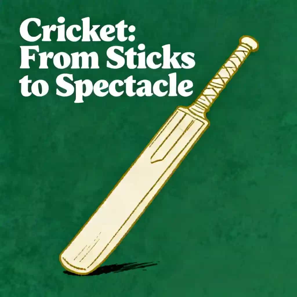 From Village Sticks to Global Spectacle: Cricket's Epic Journey book cover