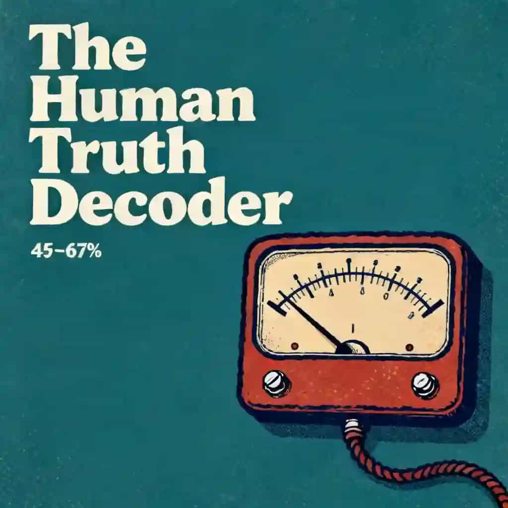 Capa do livro Decoding Human Behavior: The Truth Detector