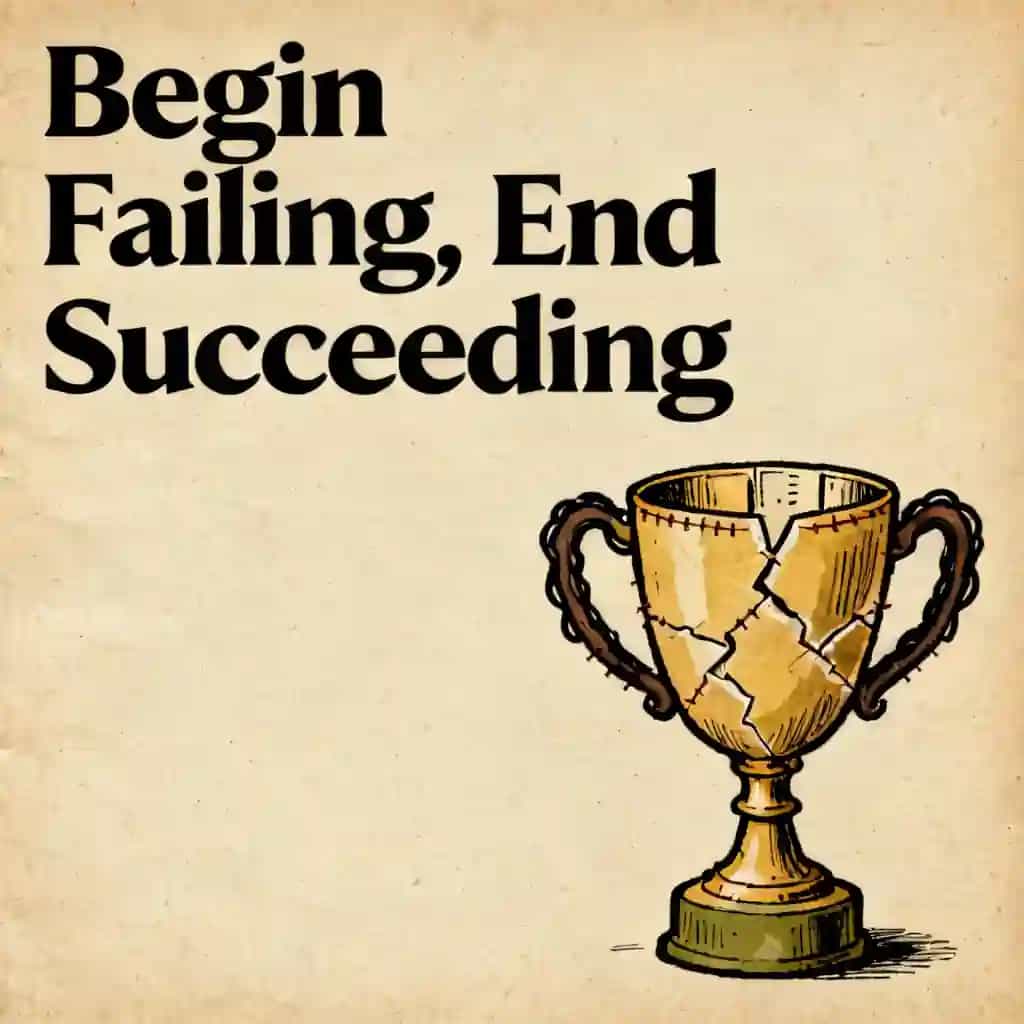 How to succeed even when you start out failing の書籍表紙