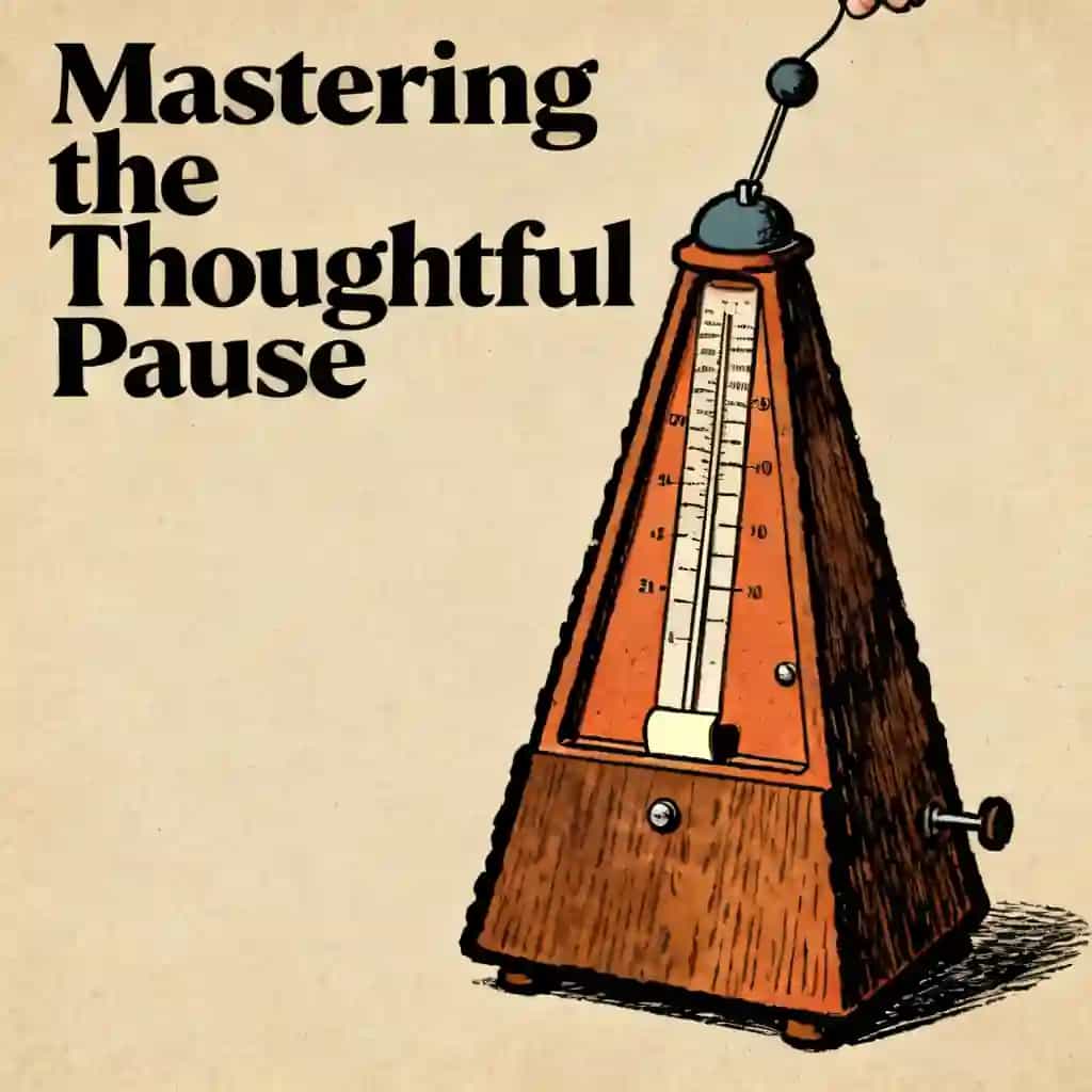 Обложка книги The Art of the Pause