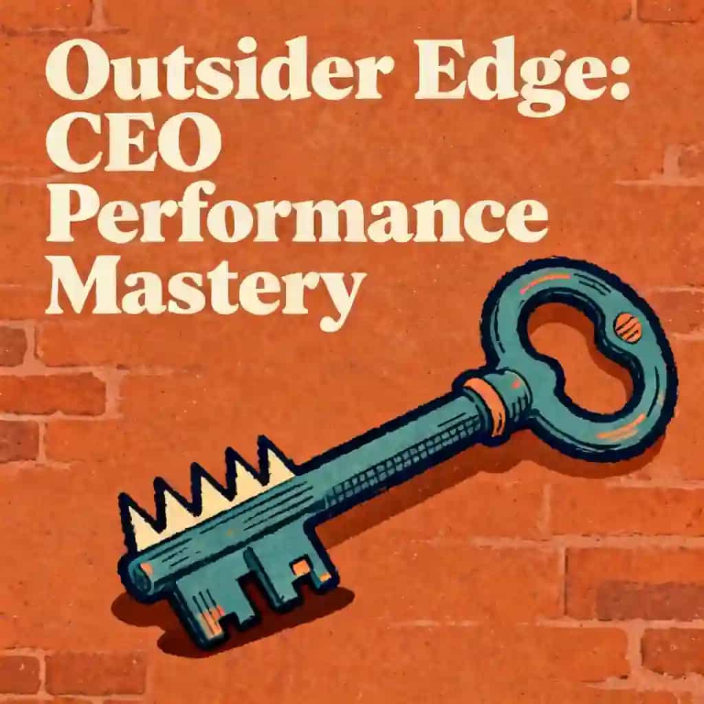 The Outsider’s Edge: Mastering Exceptional CEO Performance 책 표지