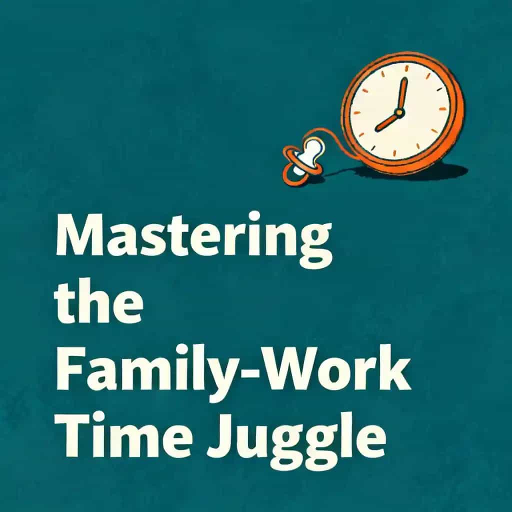 Mastering the Family-Work Time Juggle 책 표지