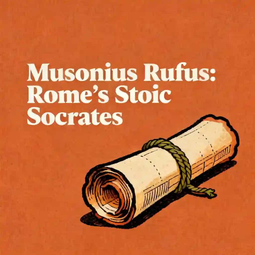 Musonius Rufus: The Roman Socrates book cover