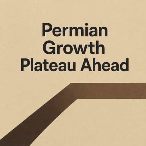 Couverture du livre Permian's Growth Plateau Ahead