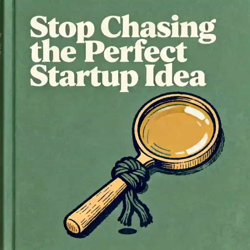Stop Searching for the Perfect Startup Idea book cover