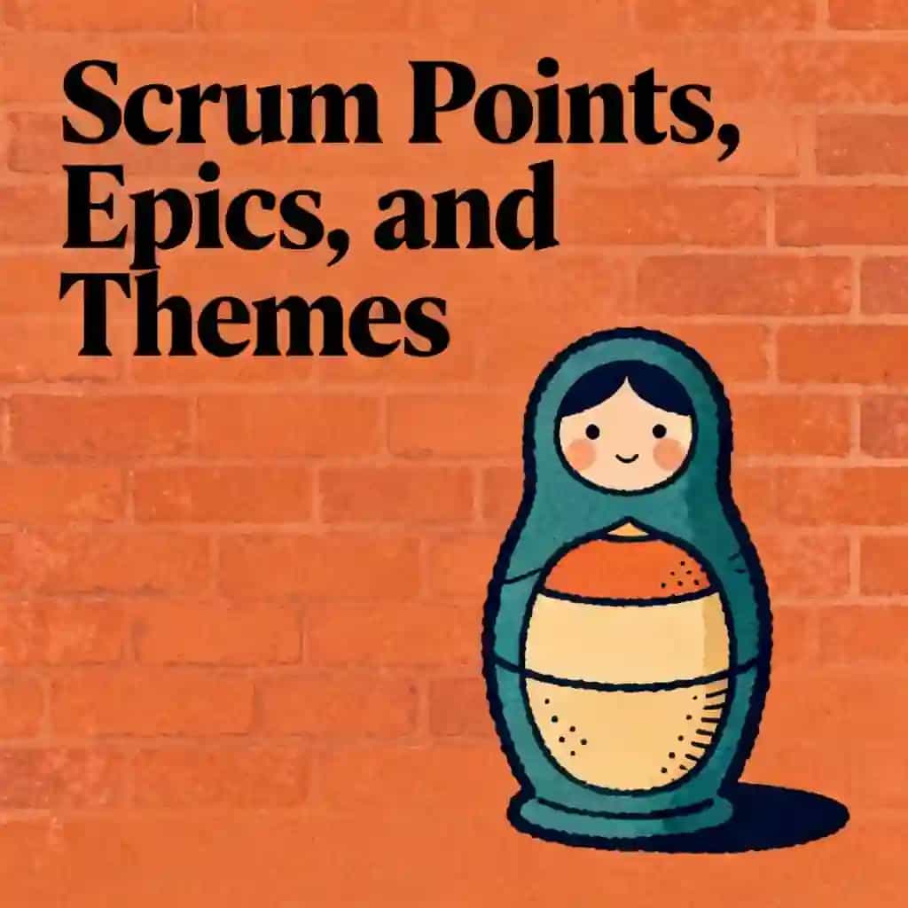 Copertina del libro Scrum Story Points, Epics & Themes Explained