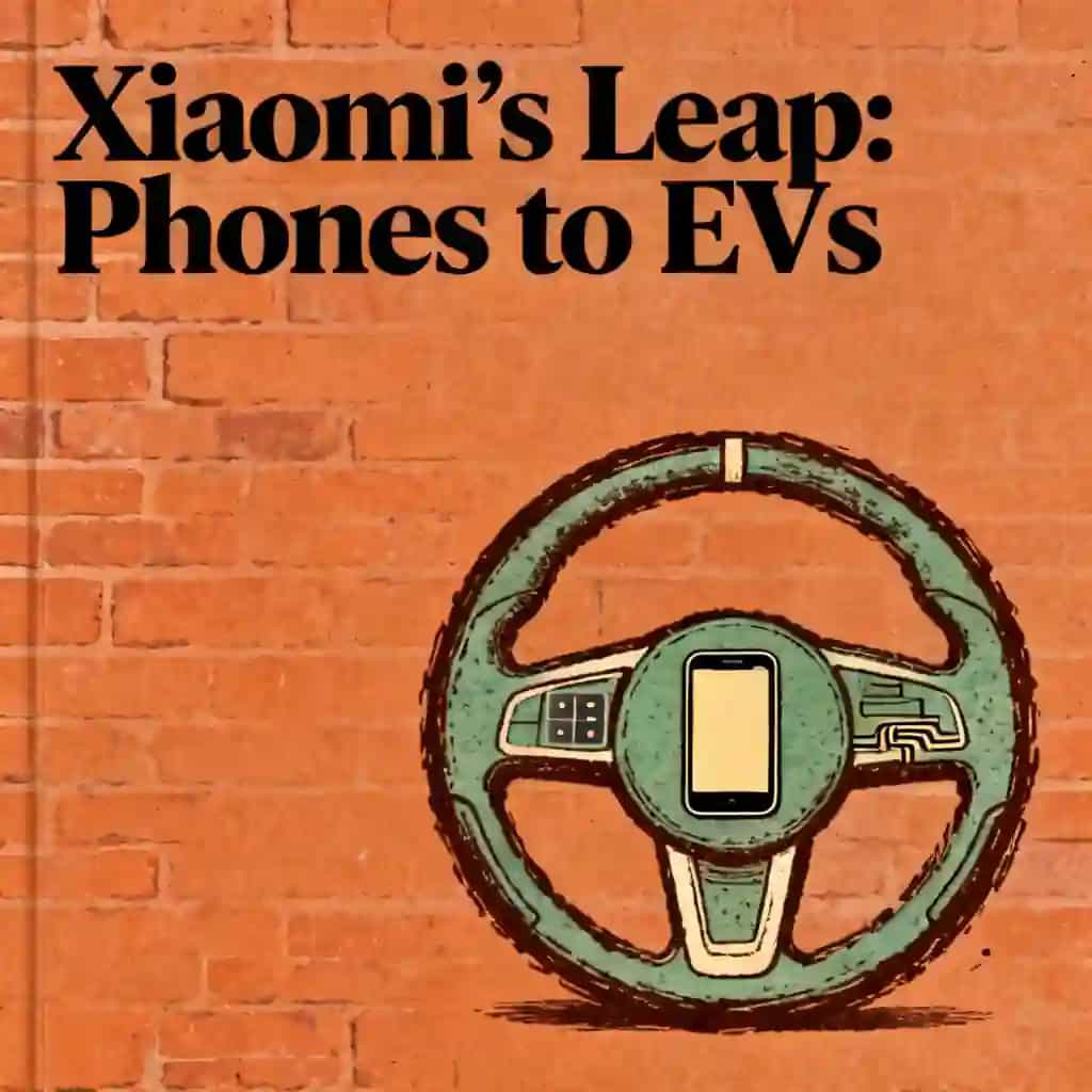 Обложка книги Xiaomi EV's rise from smartphones to smart cars