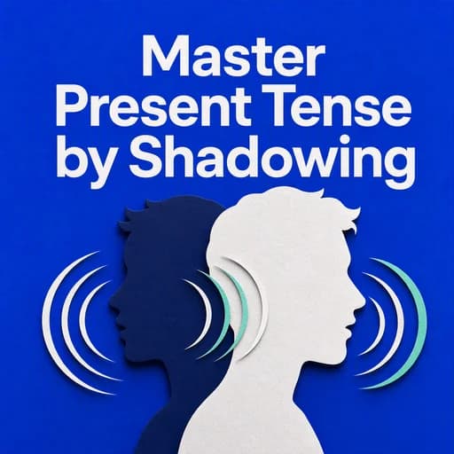 Present Tense Mastery: English Shadowing for Fluency