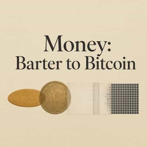 The History of Money: From Barter to Bitcoin 책 표지
