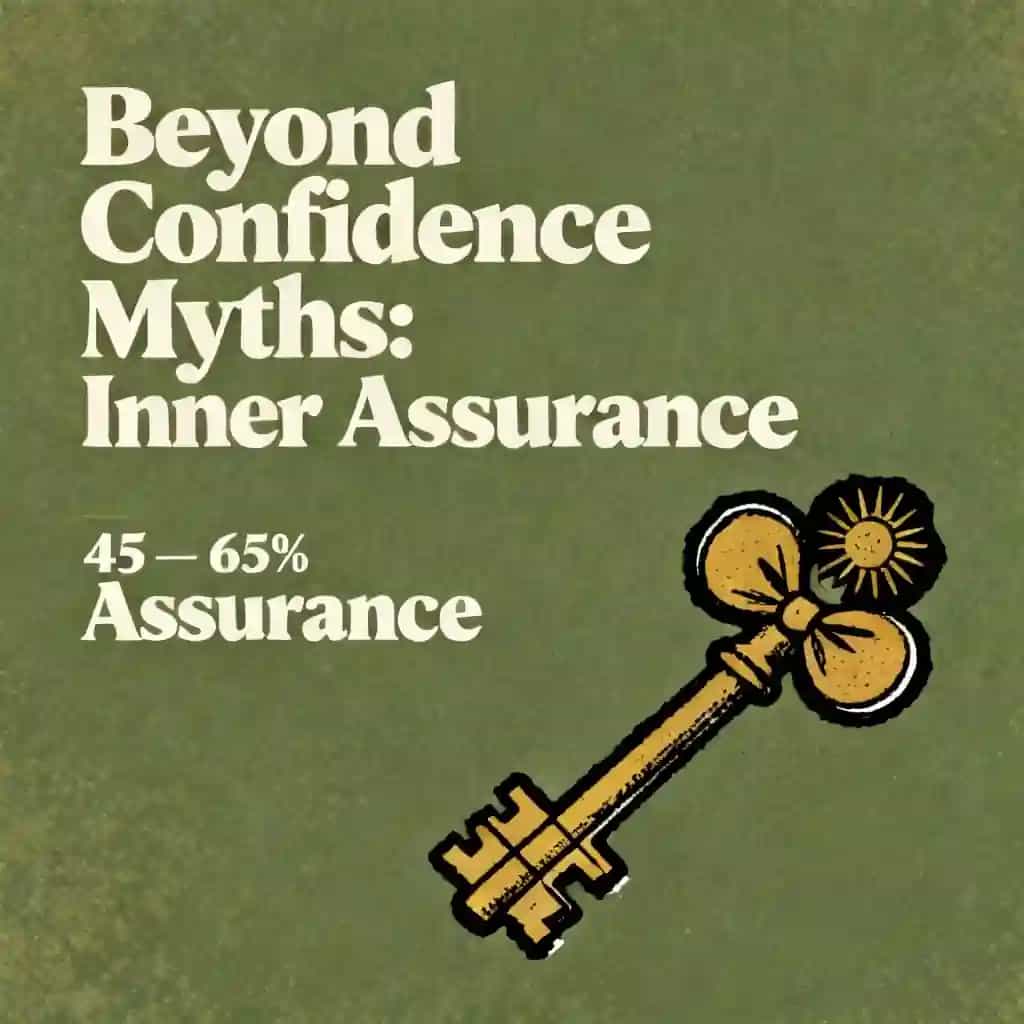 Unlock Your Inner Self-Assurance: Beyond Confidence Myths book cover