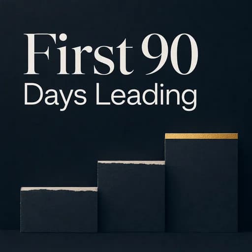 Your First Ninety Days in Charge