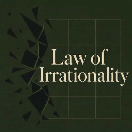 Robert Greene: The Law of Irrationality 책 표지