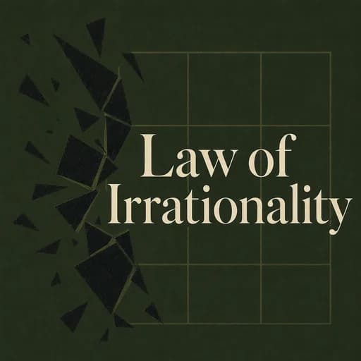 Robert Greene: The Law of Irrationality & The Laws of Human Nature