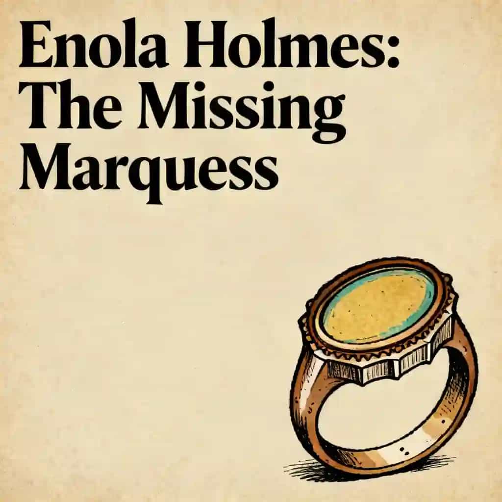 Обложка книги Enola Holmes and the Case of the Missing Marquess