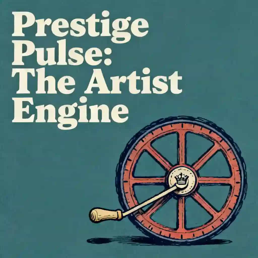 Обложка книги The Prestige Pulse: Building Your Artist Engine
