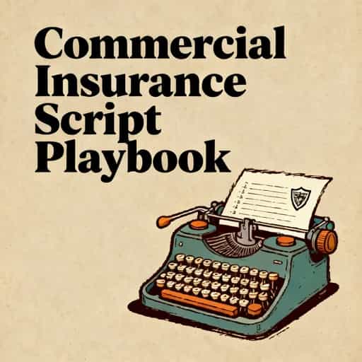 Commercial Insurance: The Expert Scripting Playbook book cover