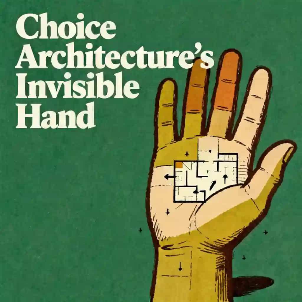 Couverture du livre The Invisible Hand of Choice Architecture