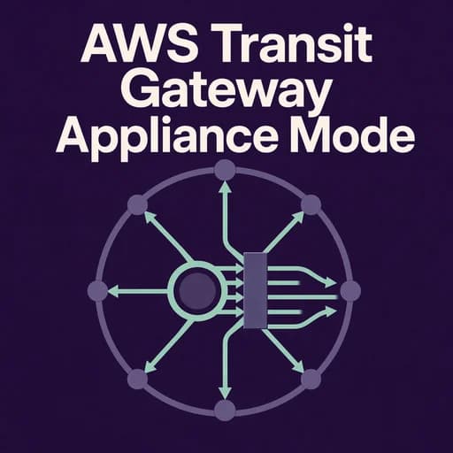 AWS Transit Gateway: Mastering Appliance Mode and Routing