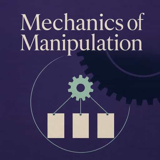 Copertina del libro Dark Psychology: The Mechanics of Manipulation