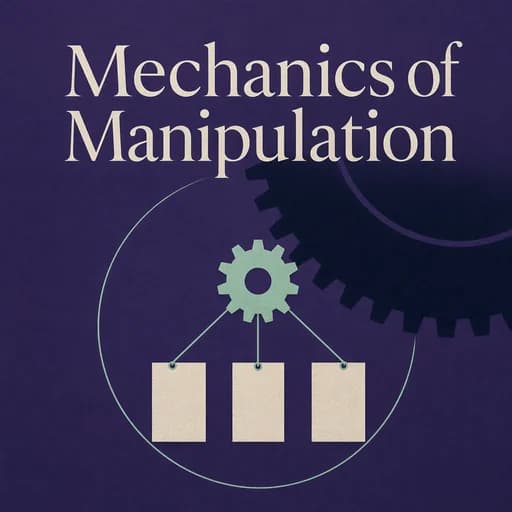 Dark Psychology: The Mechanics of Manipulation and Control