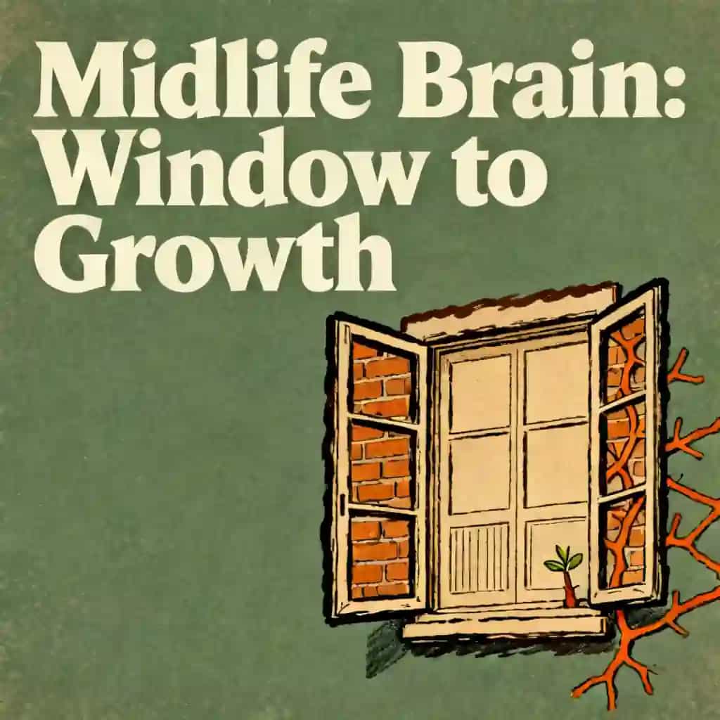 The Midlife Brain: A Window for Growth book cover
