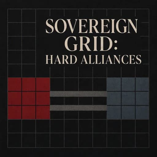 The Sovereign Grid: Hard Power Alliances and Energy Infrastructure