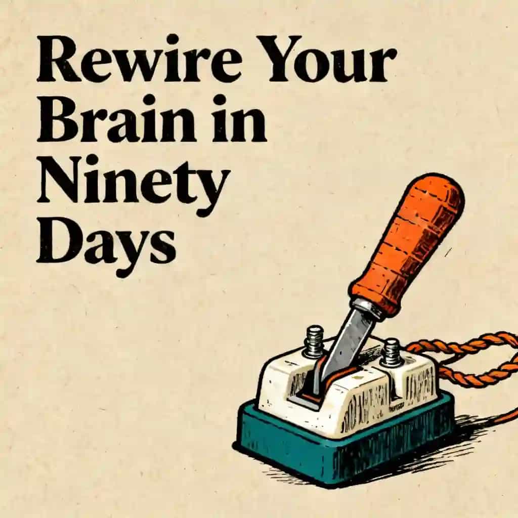 Change your life by rewiring your brain for 90 days book cover