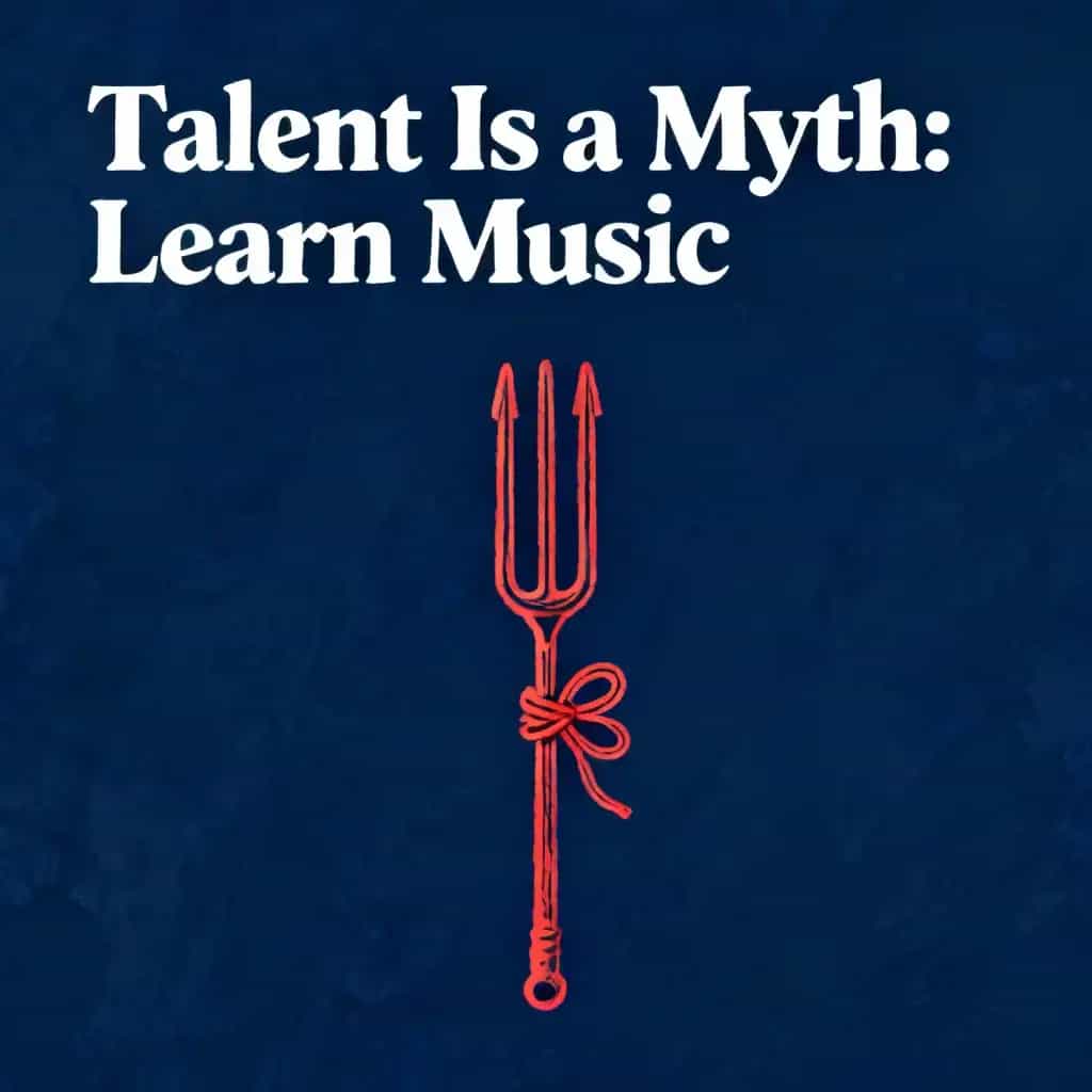 Capa do livro Anyone Can Learn Music: Busting the Talent Myth