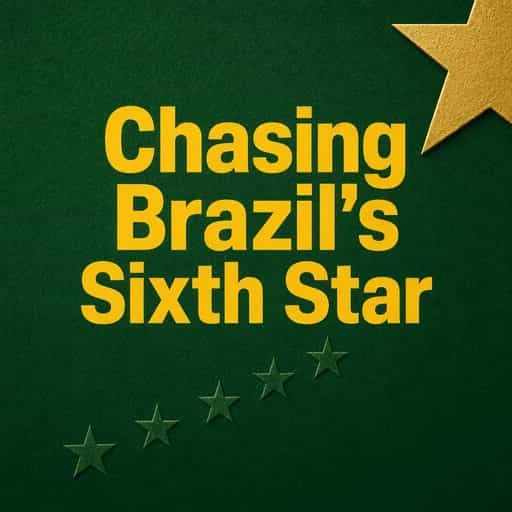 Brazil’s 2026 Quest: Chasing the Sixth Star book cover