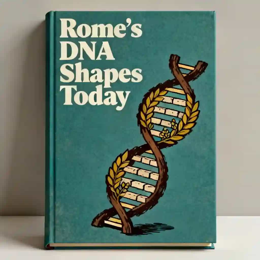 Couverture du livre Rome's DNA: How Ancient Empire Shapes Today