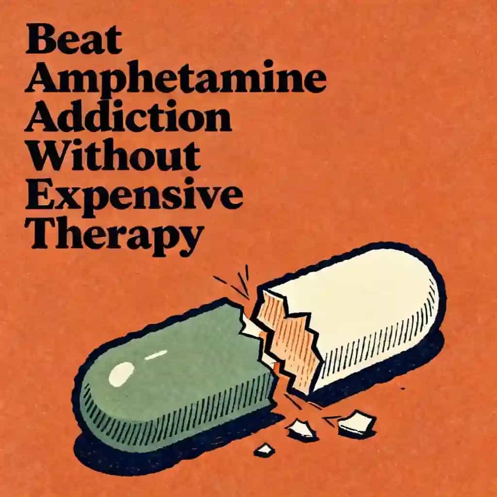 Buchcover von Beat Amphetamine Addiction Without Expensive Therapy