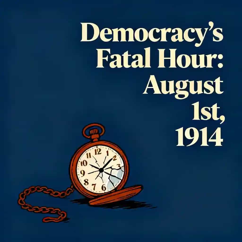 Обложка книги Democracy's Fatal Hour: August 1st, 1914
