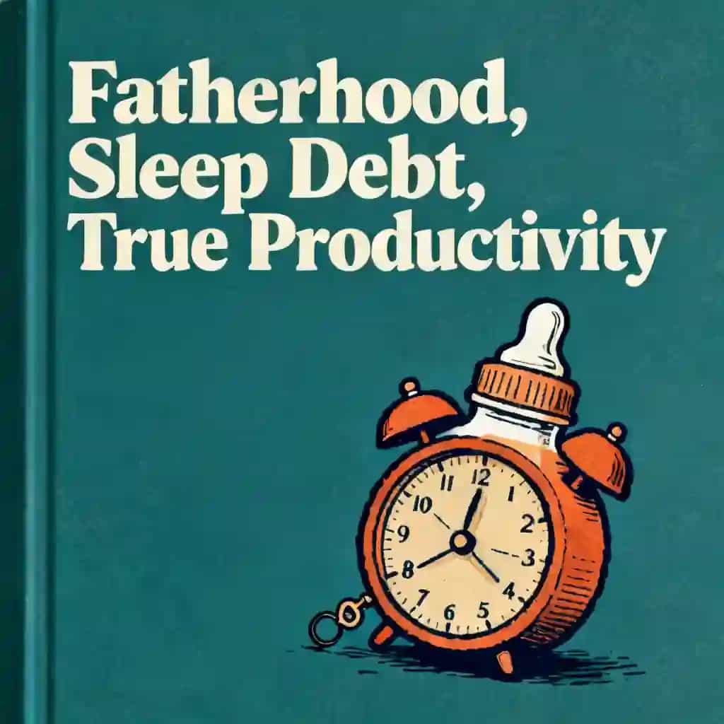 Buchcover von New Fathers, Sleep Deprivation, and Real Productivity
