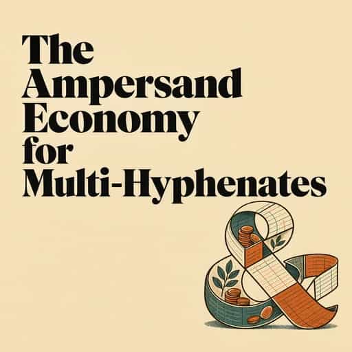 Copertina del libro The Ampersand: Sustainable Income for Multi-Hyphenates