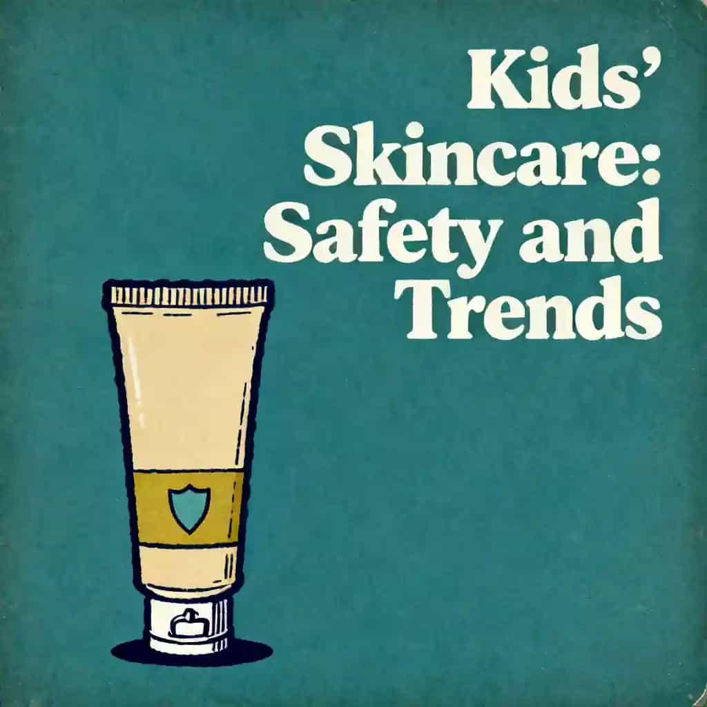Couverture du livre Skincare for Kids: Safety and Trends