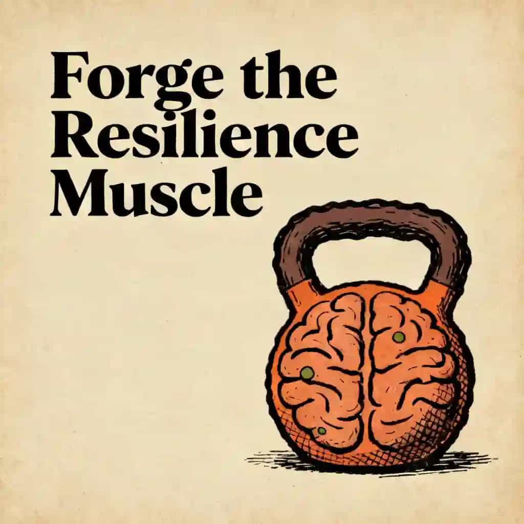 The Mental Strength Muscle: Building Unstoppable Resilience 책 표지