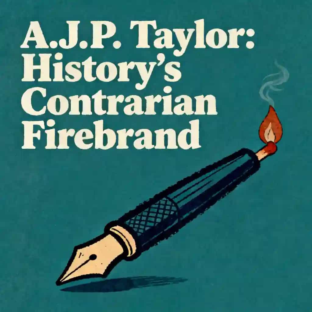 Обложка книги A.J.P. Taylor: The Troublemaker Historian